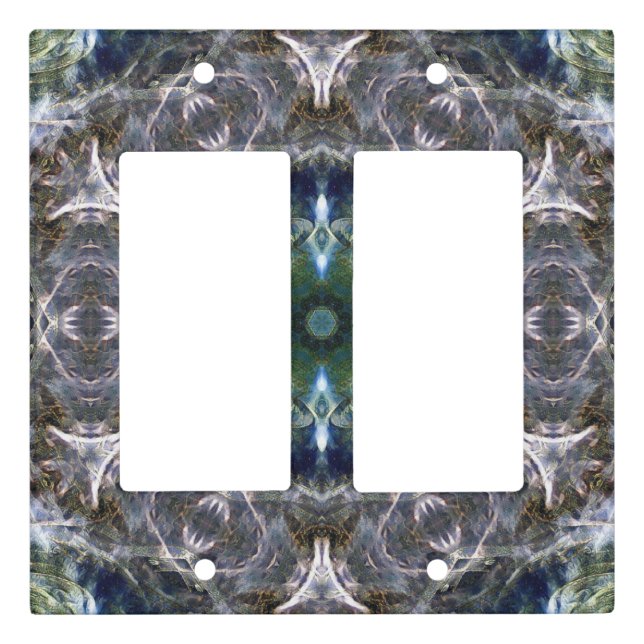 Folk Mandala  Light Switch Cover (Front)
