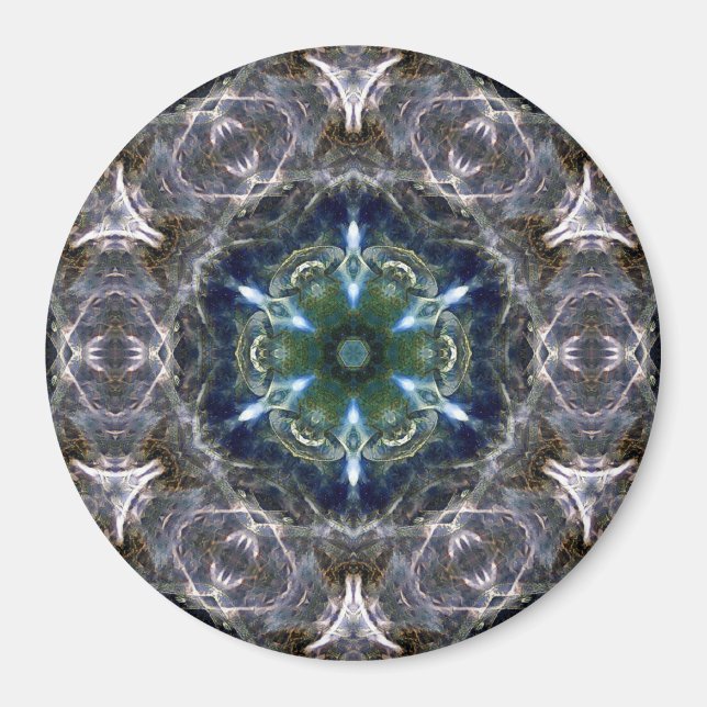 Folk Mandala  Magnet (Front)
