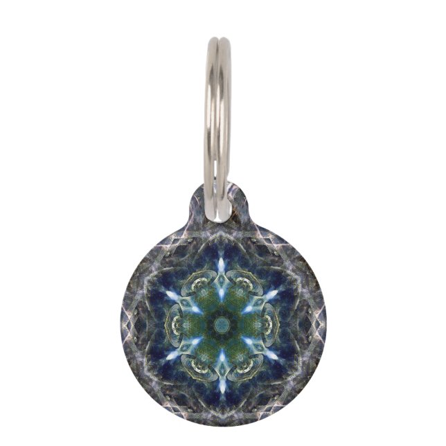 Folk Mandala  Pet ID Tag (Front)
