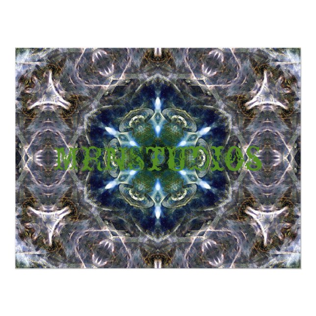 Folk Mandala  Photo Print (Front)