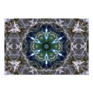 Folk Mandala Photo Print
