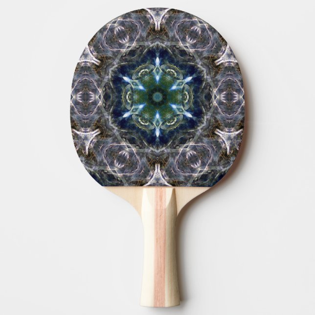 Folk Mandala  Ping Pong Paddle (Front)
