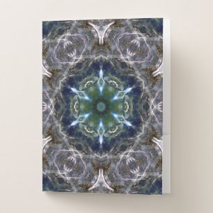 Folk Mandala Pocket Folder
