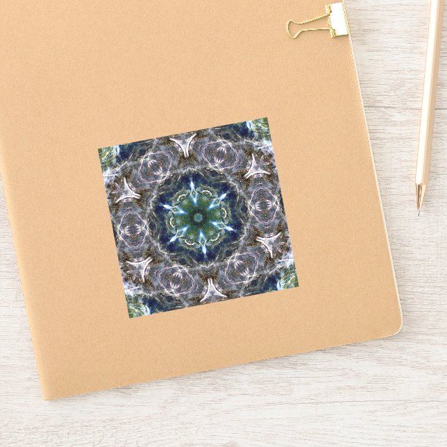 Folk Mandala  Sticker (Notebook)