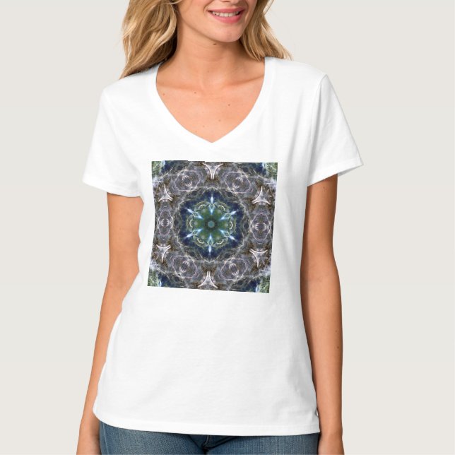 Folk Mandala  T-Shirt (Front)