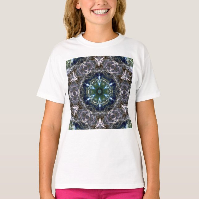Folk Mandala  T-Shirt (Front)
