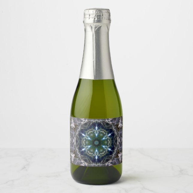 Folk Mandala  Wine Label (Front)