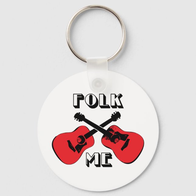 folk me keychain (Front)