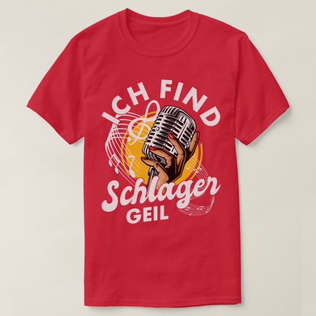 Folk Music Party Festival Outfit German Hits 5 T-Shirt (Design Front)