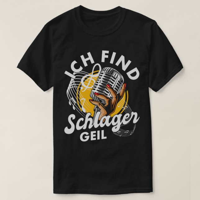 Folk Music Party Festival Outfit German Hits 6 T-Shirt (Design Front)
