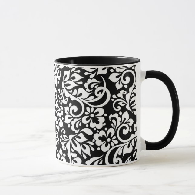 folk pattern mug (Right)