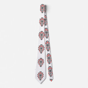 Folk pattern of Polish highlanders - Parzenica Neck Tie