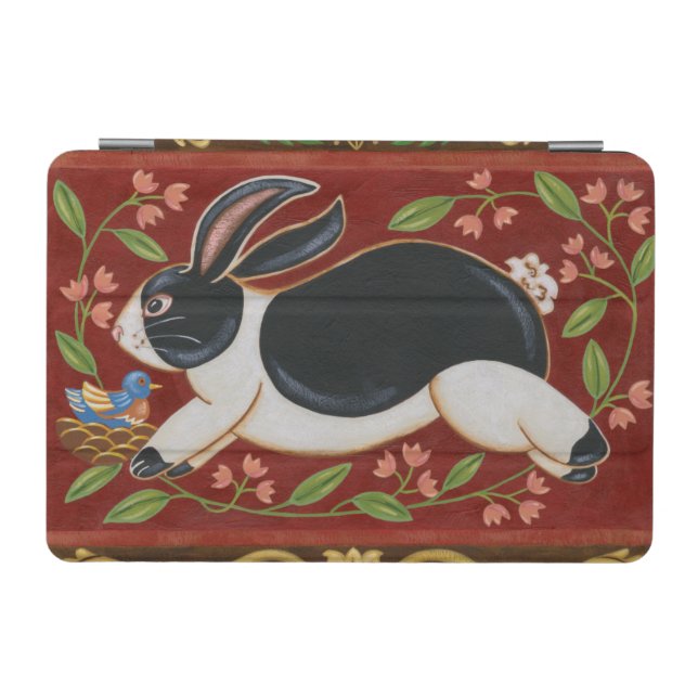 Folk Rabbit iPad Mini Cover (Horizontal)