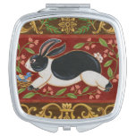Folk Rabbit Vanity Mirror