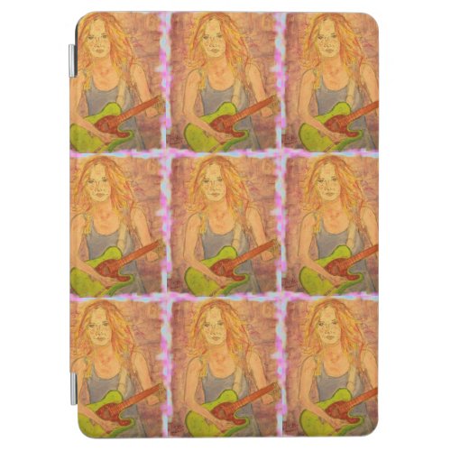 folk rock girl Art iPad Air Cover