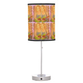 folk rock girl table lamp (Back)