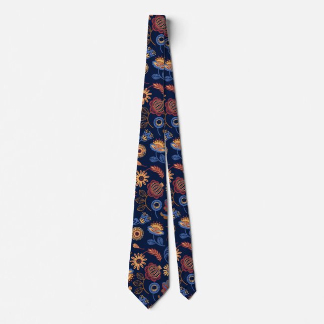 Folk Rustic  Neck Tie (Front)