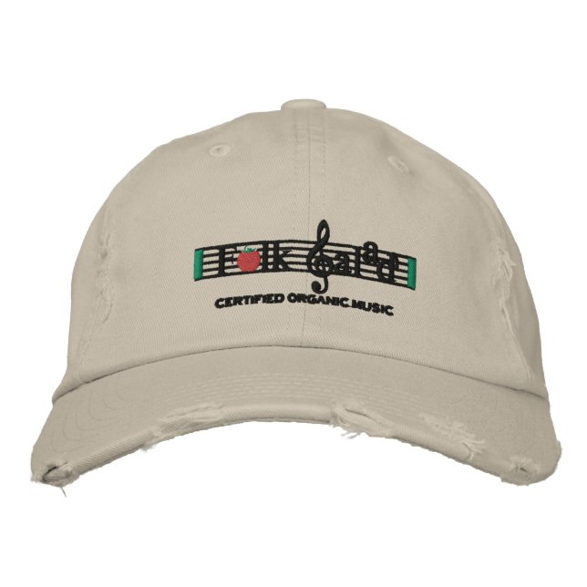 Folk Salad Embroidered Cap (Front)