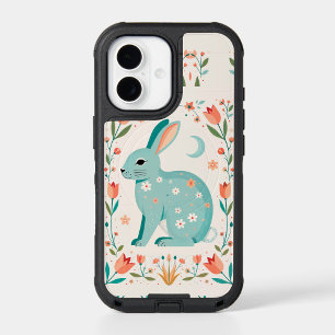 Folk Style Rabbit  iPhone 17 Case