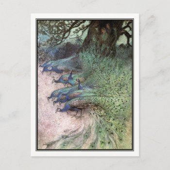 Folk Tales Of Bengal By Warwick Goble Postcard by vintage_illustration at Zazzle