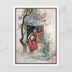 Folk Tales of Bengal by Warwick Goble Postcard