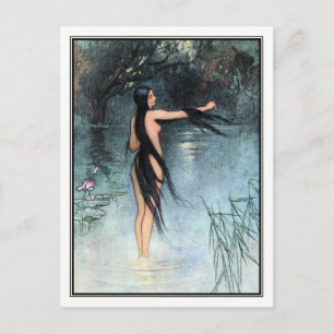 Folk Tales of Bengal by Warwick Goble Postcard