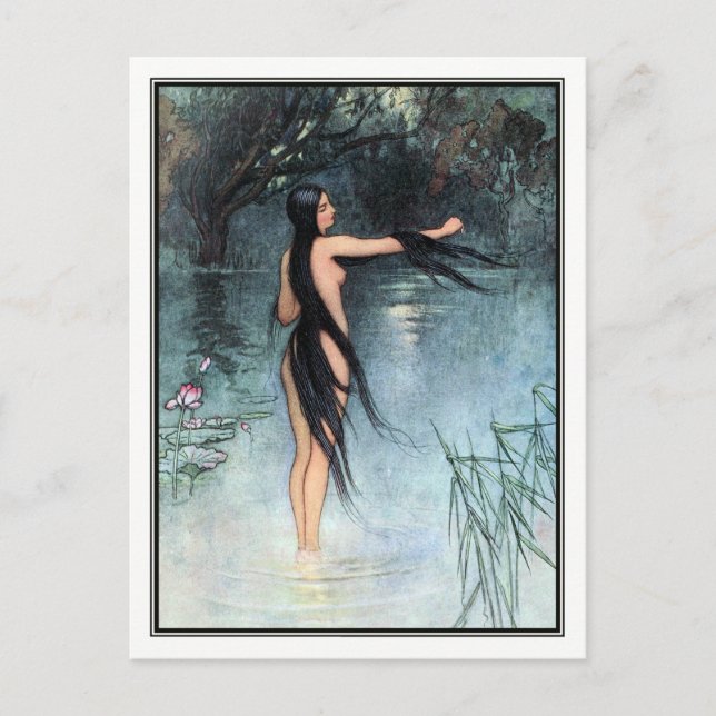 Folk Tales of Bengal by Warwick Goble Postcard (Front)