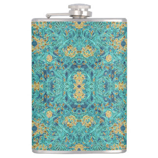 FolkArt Flask