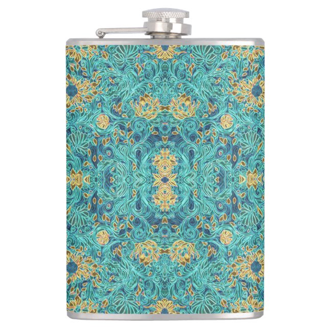 FolkArt Flask (Front)