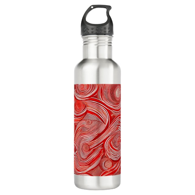 FolkArt Stainless Steel Water Bottle (Front)
