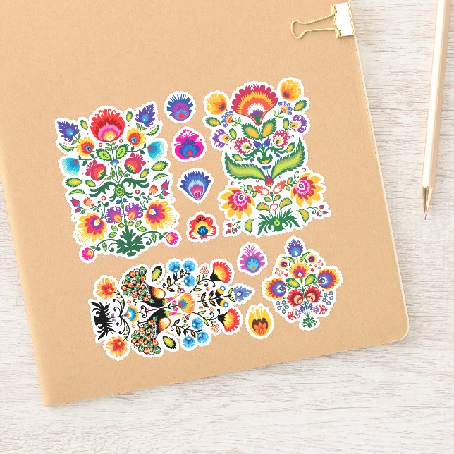 Folklore #2 sticker sheet (Notebook)