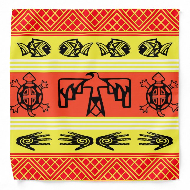 Folklore design bandana (Front)