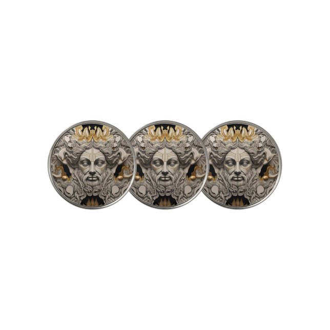 "Folklore Golden Treasures" Golf Ball Marker (3 Up)