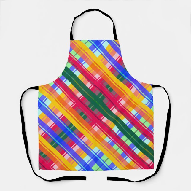 Folkloristic patterns abstraction apron (Front)