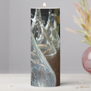 Folksy Banter Pillar Candle