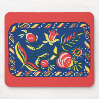 folky Pennsylvania Dutch motif Mouse Pad