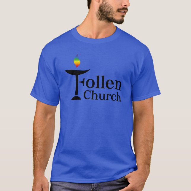 Follen Church Men's T-shirt (Front)