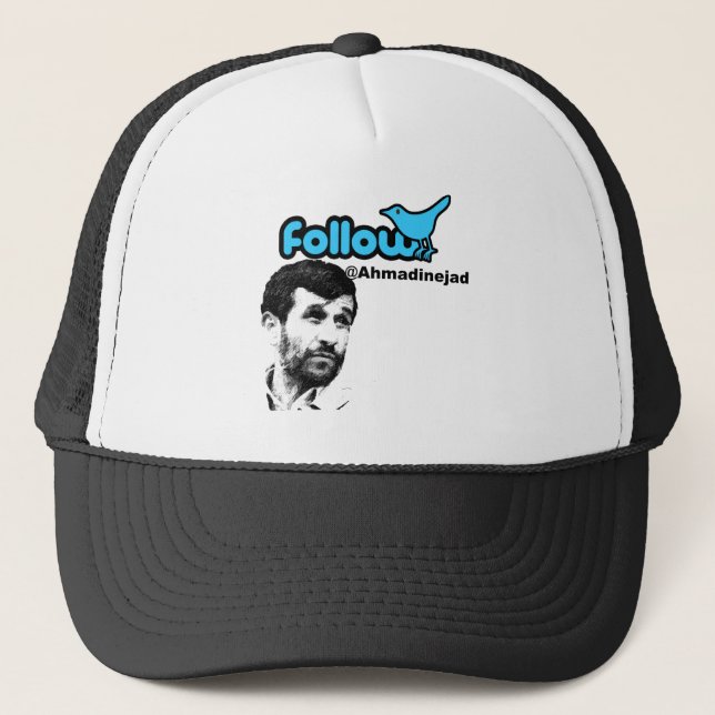 Follow Ahmadinejad Trucker Hat (Front)