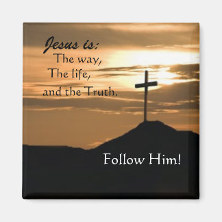 Follow Jesus Magnet