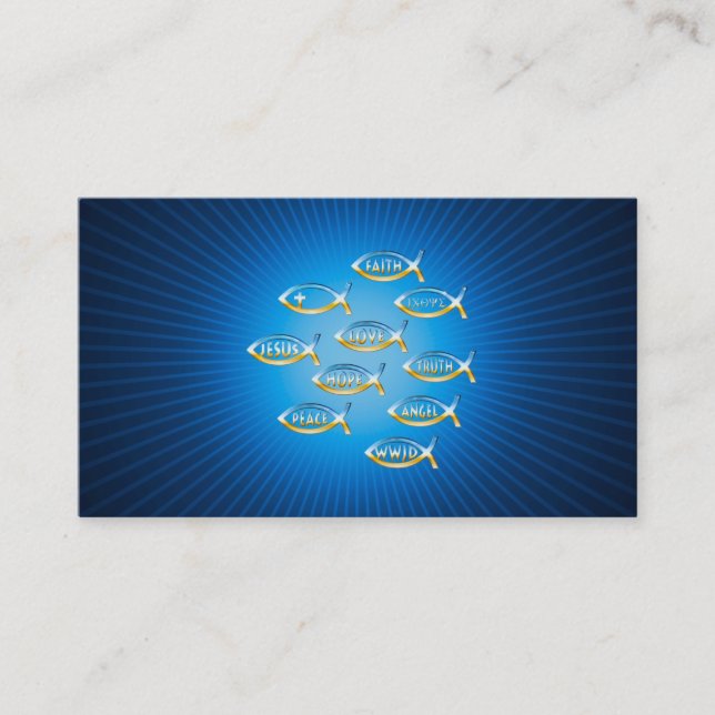 Follow Jesus | Share your Faith Business Card (Front)