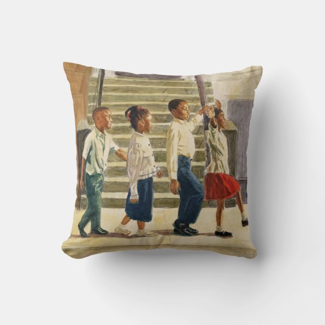 Follow Me 1995 Throw Pillow (Front)