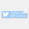 Follow Me Bumper Sticker
