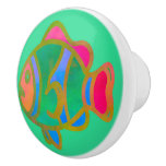 Follow Me in the Sea Ceramic Knob