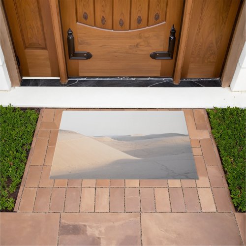 Follow me into the Desert 3 travel wall art Doormat