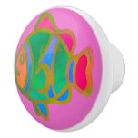 Follow Me into the Sunset Ceramic Knob