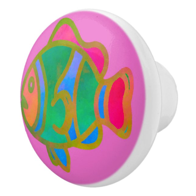 Follow Me into the Sunset Ceramic Knob (Right)