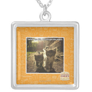 Follow Me Kid Silver Plated Necklace