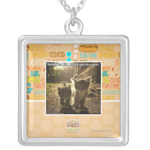 Follow Me Kid Silver Plated Necklace