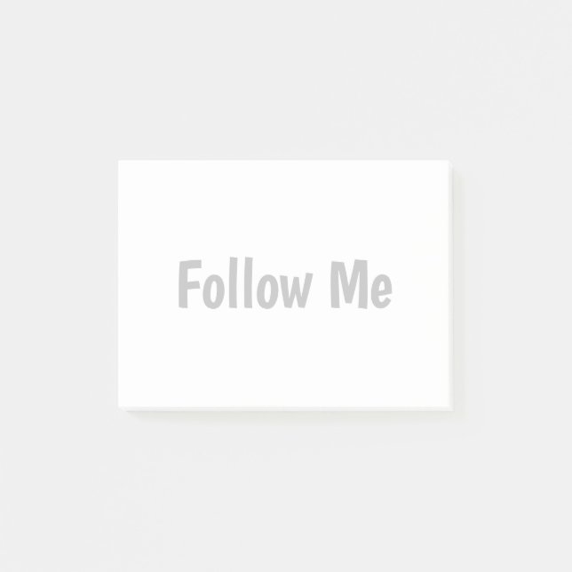 Follow Me Notes  (Front)