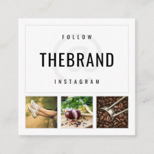 Instagram Business Cards Zazzle
